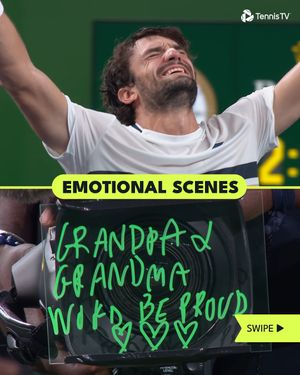 Image post by @tennistv on Instagram