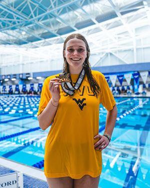 Text post by @WVUSwimDive on Twitter/X