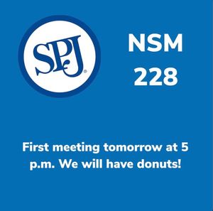 Image post by @ucfspj on Facebook