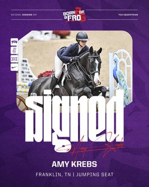Image post by @tcuequestrian on Instagram