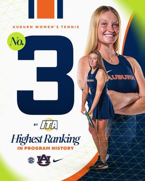 Image post by @auburnwtennis on Instagram