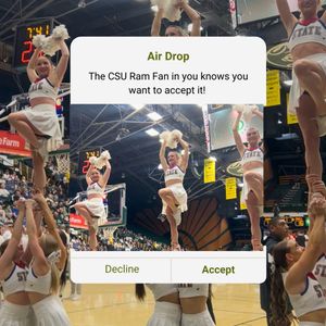 Image post by @csucheerleading on Instagram