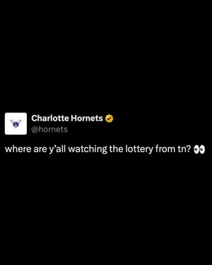 Image post by @hornets on Instagram