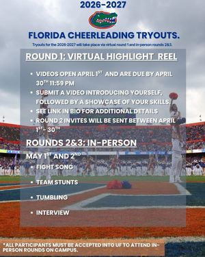 Image post by @gatorscheer on Instagram