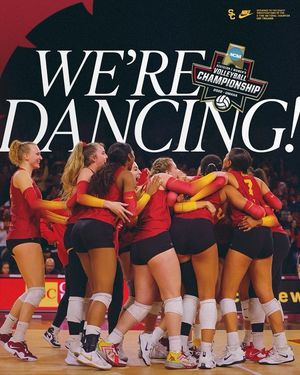 Image post by @uscwomensvolley on Instagram