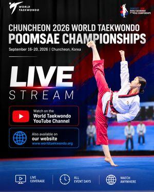 Image post by @worldtaekwondo on Instagram