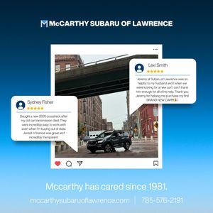 Image post by @mccarthysubaru on Instagram