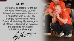 Image post by @GoCamelsWrestle on Twitter