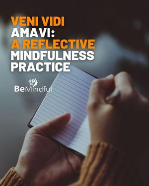 Image post by @Bemindful.us.org on Facebook