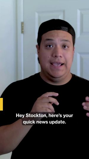 Video post by @StocktoniaNewsService on Facebook