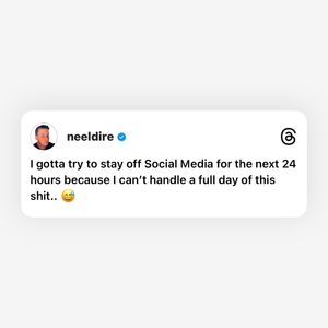 Image post by @neeldire on Instagram