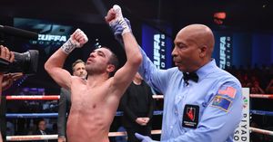 Image post by @zuffaboxing on Facebook