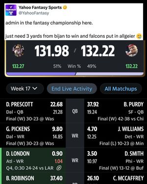 Image post by @yahoofantasy on Instagram