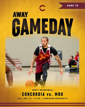 Image post by @concordia_mbb on Instagram