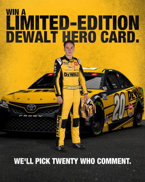 Image post by @DEWALTtough on Twitter