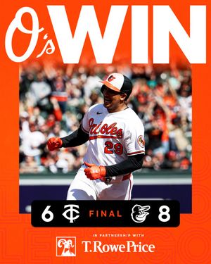 Image post by @Orioles on Twitter