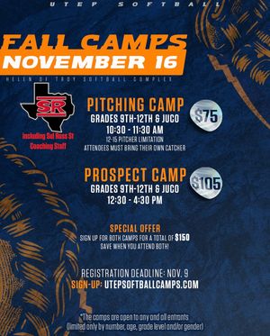 Image post by @utepsoftball on Instagram