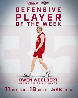 Image post by @harvardmvball on Instagram