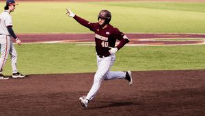 Image post by @texasstatebaseball on Instagram