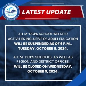 Image post by @miamischools on Facebook