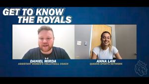 Video post by @QueensAthletics57 on Facebook