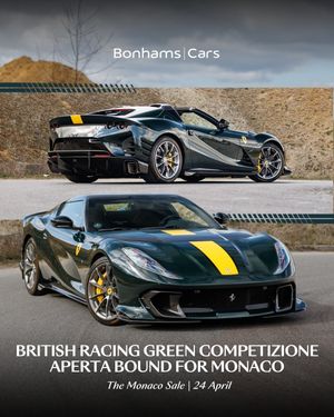 Image post by @bonhamscars on Instagram