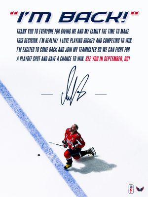 Image post by @capitals on Instagram