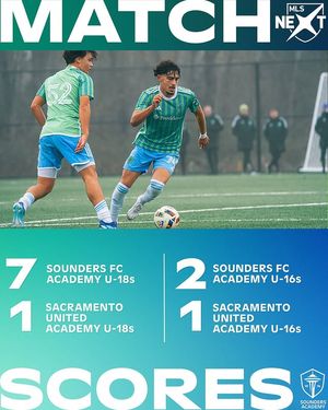 Image post by @soundersfc_academy on Instagram