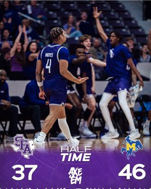 Image post by @SFABasketball on Facebook