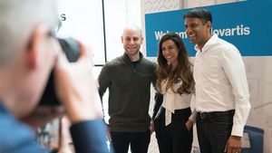 Image post by @Novartis on Twitter