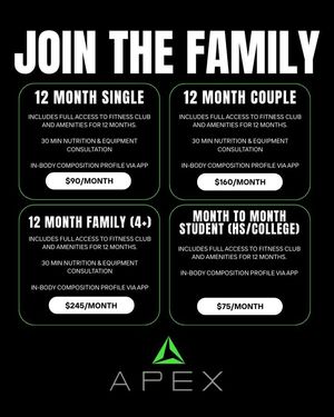 Image post by @apexfitnesscr on Instagram