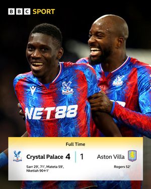 Image post by @BBCSport on Twitter