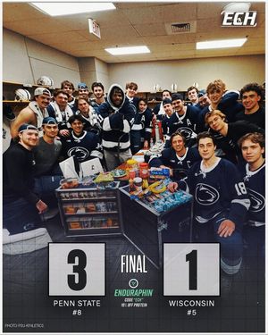 Image post by @everythingcollegehockey on Instagram