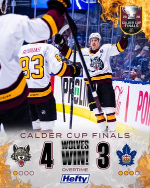 Image post by @Chicago_Wolves on Twitter