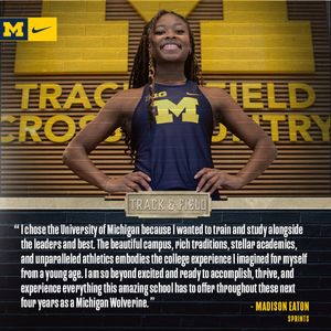 Image post by @umichtrack on Instagram