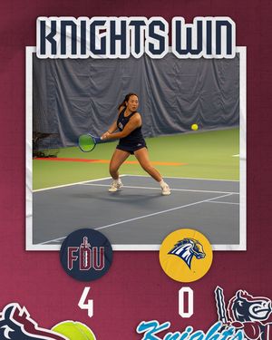 Image post by @fduknights_tennis on Instagram