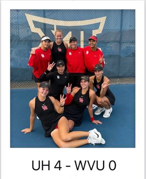 Image post by @uhcougartennis on Instagram