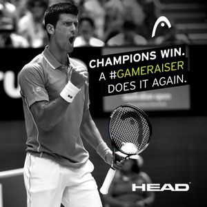 Image post by @head_tennis on Twitter