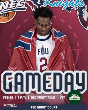 Image post by @FDUKnightsMBB on Twitter