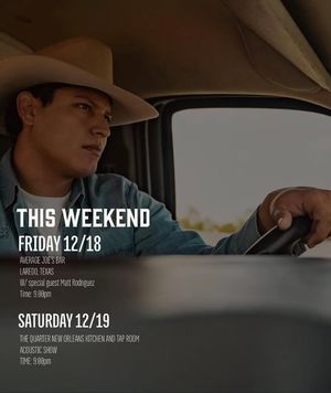 Image post by @SouthernAshesMusic on Facebook