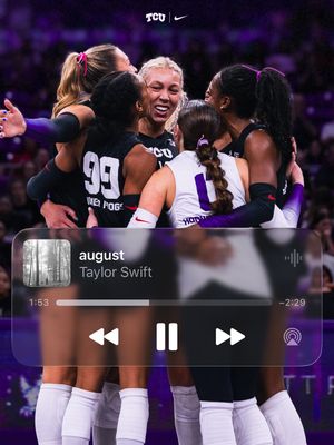 Image post by @tcuvolleyball on Instagram