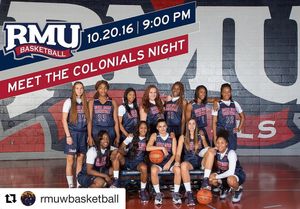 Image post by @rmuathletics on Instagram