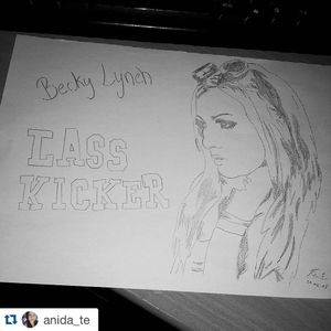 Image post by @beckylynchwwe on Instagram