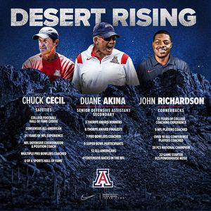 Image post by @arizonafootball on Instagram