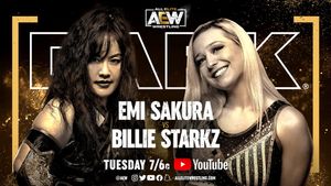Image post by @AEW on Twitter