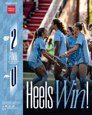 Image post by @uncwomenssoccer on Instagram