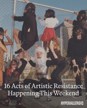 Image post by @hyperallergic on Instagram
