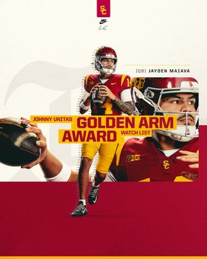 Image post by @uscfb on Instagram