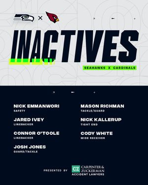 Image post by @seahawksPR on Twitter