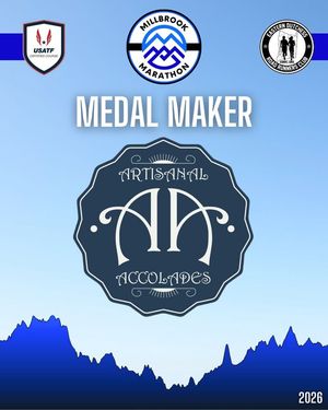 Image post by @millbrookmarathon on Facebook